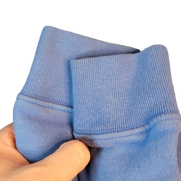 Champion Reverse Weave Vintage Y2K Heavy Light Blue Crewneck Sweatshirt Size XS - Picture 12 of 15